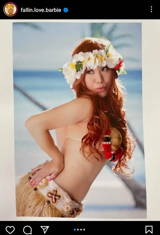 【画像・写真】バービー　ハワイでの水着ショット公開に「マドンナかと思った」「超痩せた」「めっちゃキレイ」