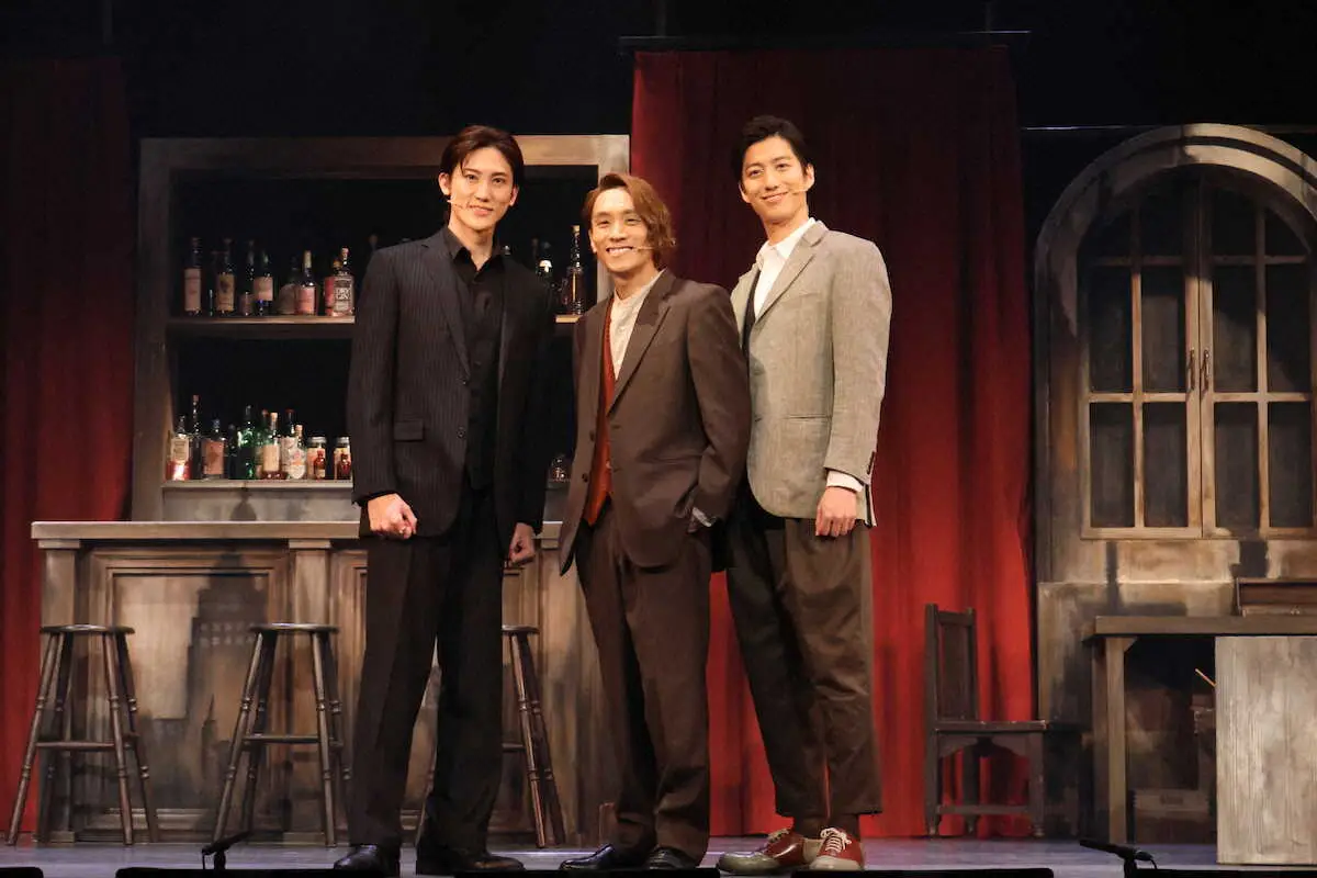 【画像・写真】植原卓也　平間＆水田の成長にビックリ　ミュージカル「ミア・ファミリア」開幕