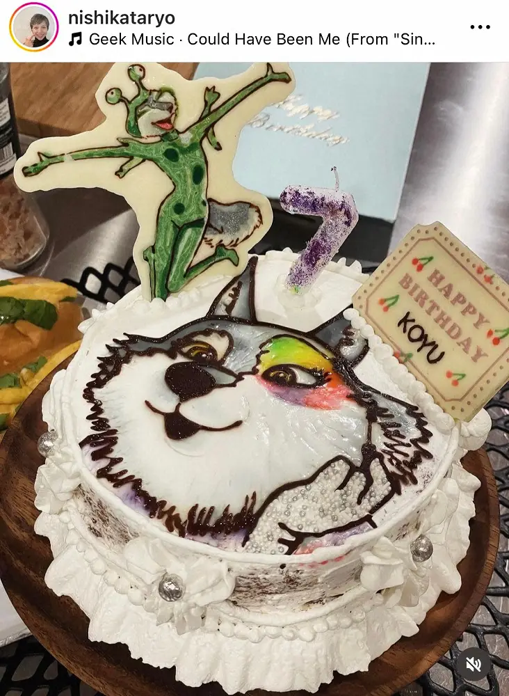 【画像・写真】木村祐一の妻、誕生日の手作りケーキ公開　60歳・キム兄の近影も話題「若返ってる」「本当に痩せた」