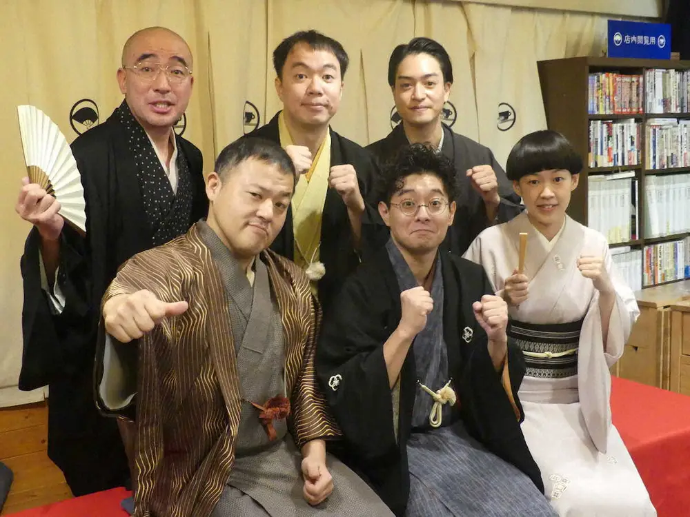 【画像・写真】柳亭小痴楽、桂雀太ら東西人気落語家　来年1月開催の「東西ラクフェス2024」PR