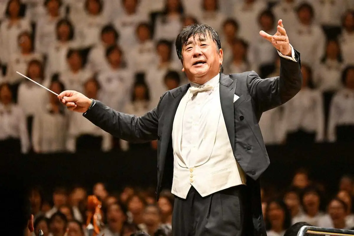 【画像・写真】「1万人の第九」に阪神・大竹登場！虎党指揮者・佐渡裕氏が日本一祝福「1万人の六甲おろし」も演奏