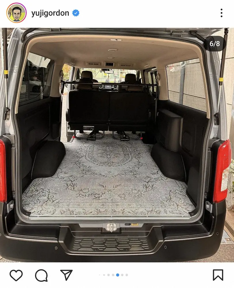 【画像・写真】ユージ　「僕の新しい仲間　世界に一台」超豪華仕様の日産・キャラバン披露に「カッコイイ」「すげ～」の声