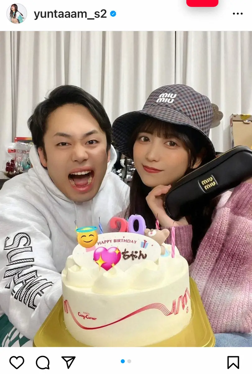 【画像・写真】第1子妊娠中のゆん　夫・シルクロードからの誕生日サプライズ　29歳のお祝いは「お家でまったり夫婦で」