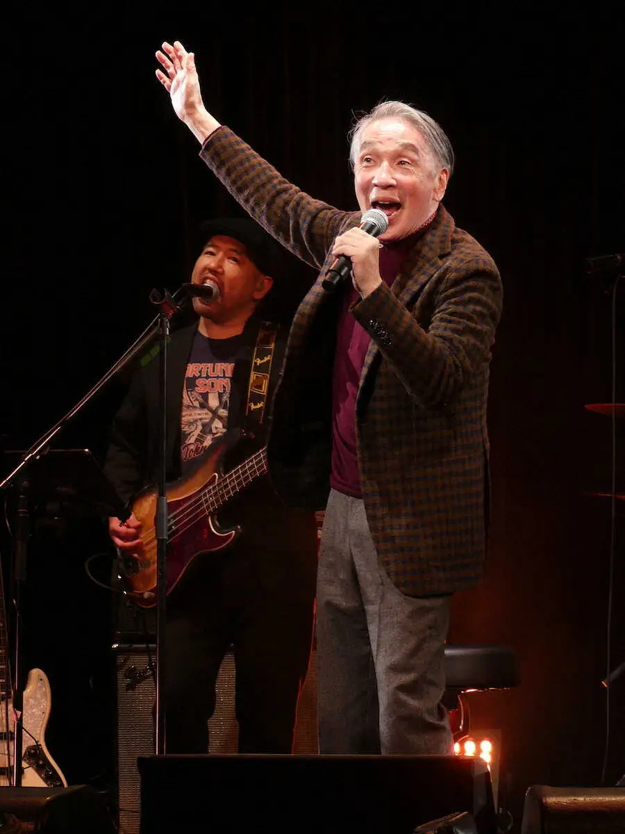 【画像・写真】堺正章「全然面影はないね」ムッシュかまやつさん長男「TAROかまやつ」とジョーク交え感激初共演