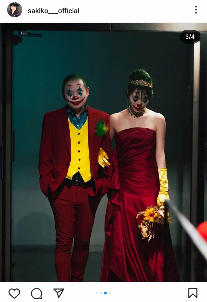 【画像・写真】元AKB48・松井咲子＆上田航平夫婦がジョーカーなりきりショット披露「この夫婦すごっ」「最高すぎる」