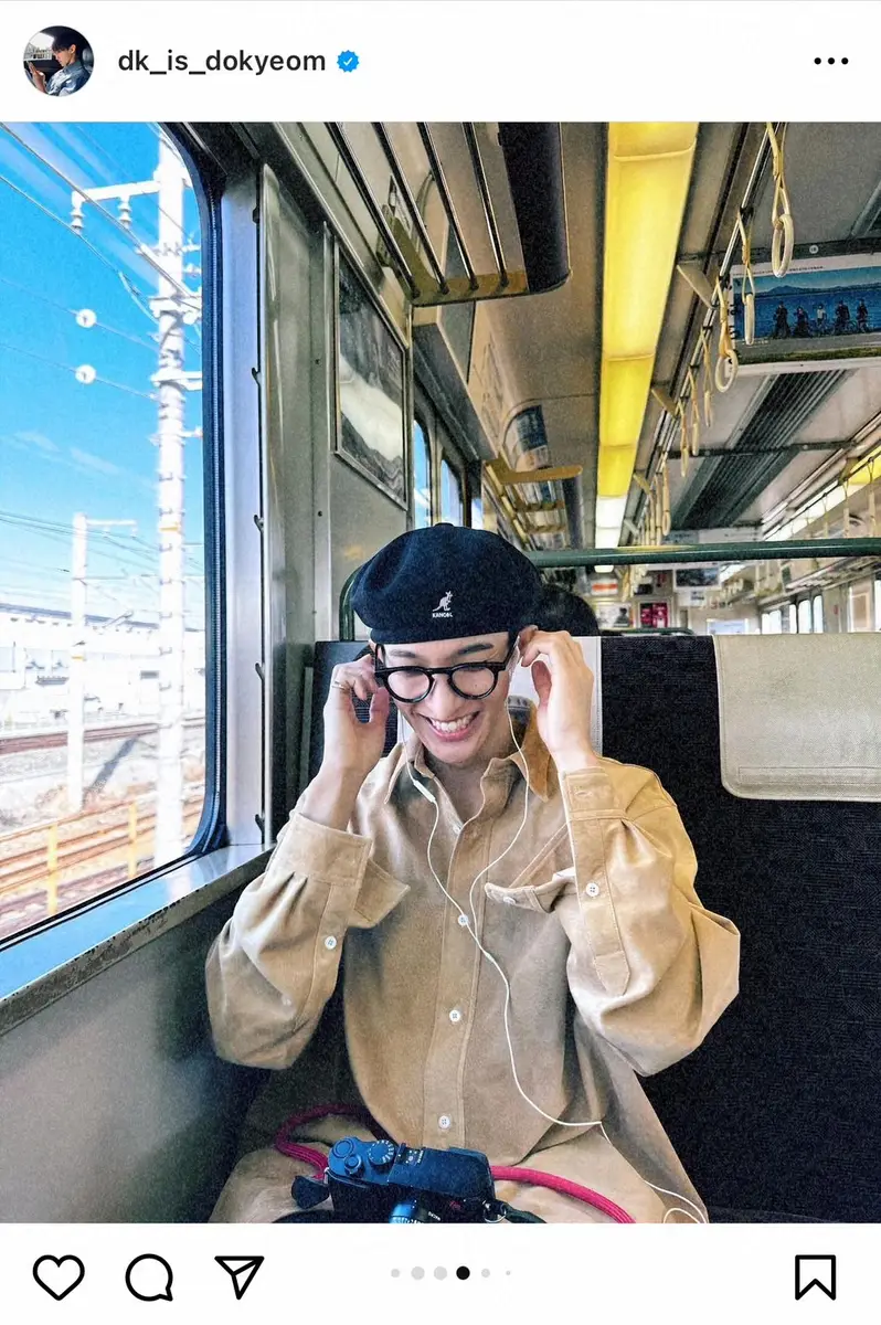 【画像・写真】SEVENTEENドギョム　京都を満喫　「本当にステキ」美しい情景に負けない笑顔にファンうっとり