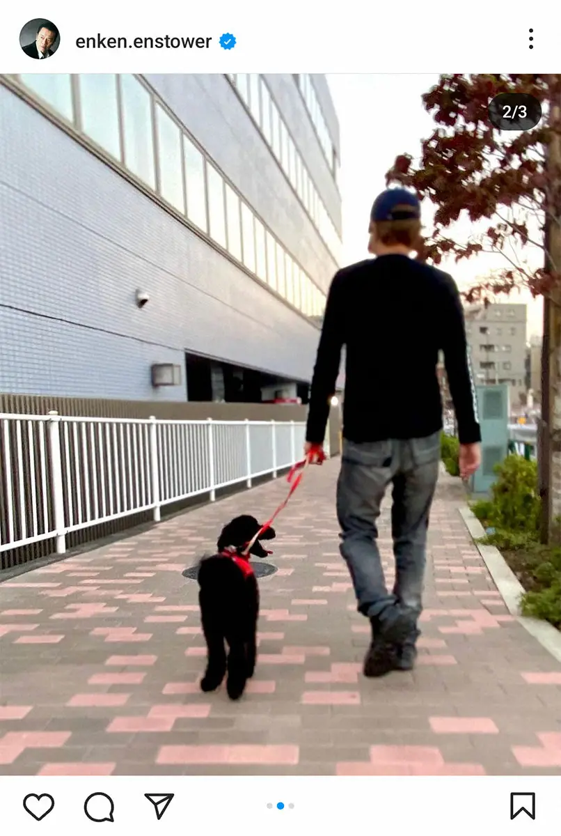 【画像・写真】遠藤憲一　保護犬を家族に迎え入れたことを報告　「保護時には栄養失調と足に怪我」も現在は徐々に回復