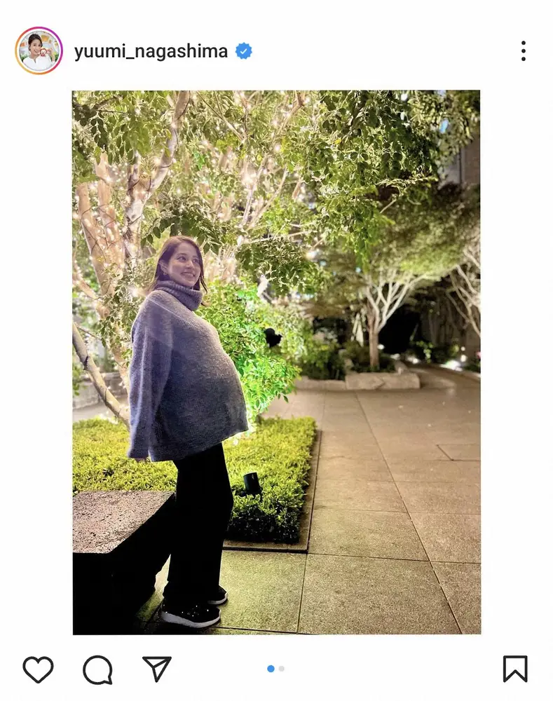 【画像・写真】永島優美アナ　妊娠中の第1子は「双子ではありません」と明かす　ふっくらお腹に多かったコメントに返答