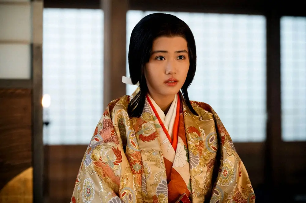 大河ドラマ「どうする家康」第47話。千姫は「母上、千は…豊臣の妻にございます！」――（C）NHK