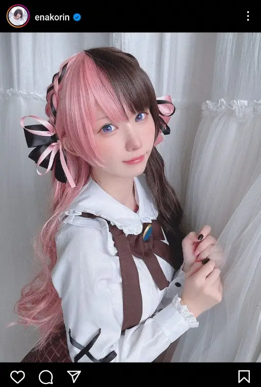 【画像・写真】えなこ　“ぶいすぽっ！”メンバーのコスプレ連続披露に「クオリティー高」「全て可愛い～」