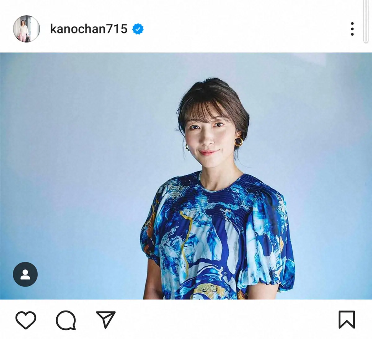 【画像・写真】狩野舞子さん　きっちりメイクした姿に本人も「誰？」　ファンも「モデルさんかと」と話題