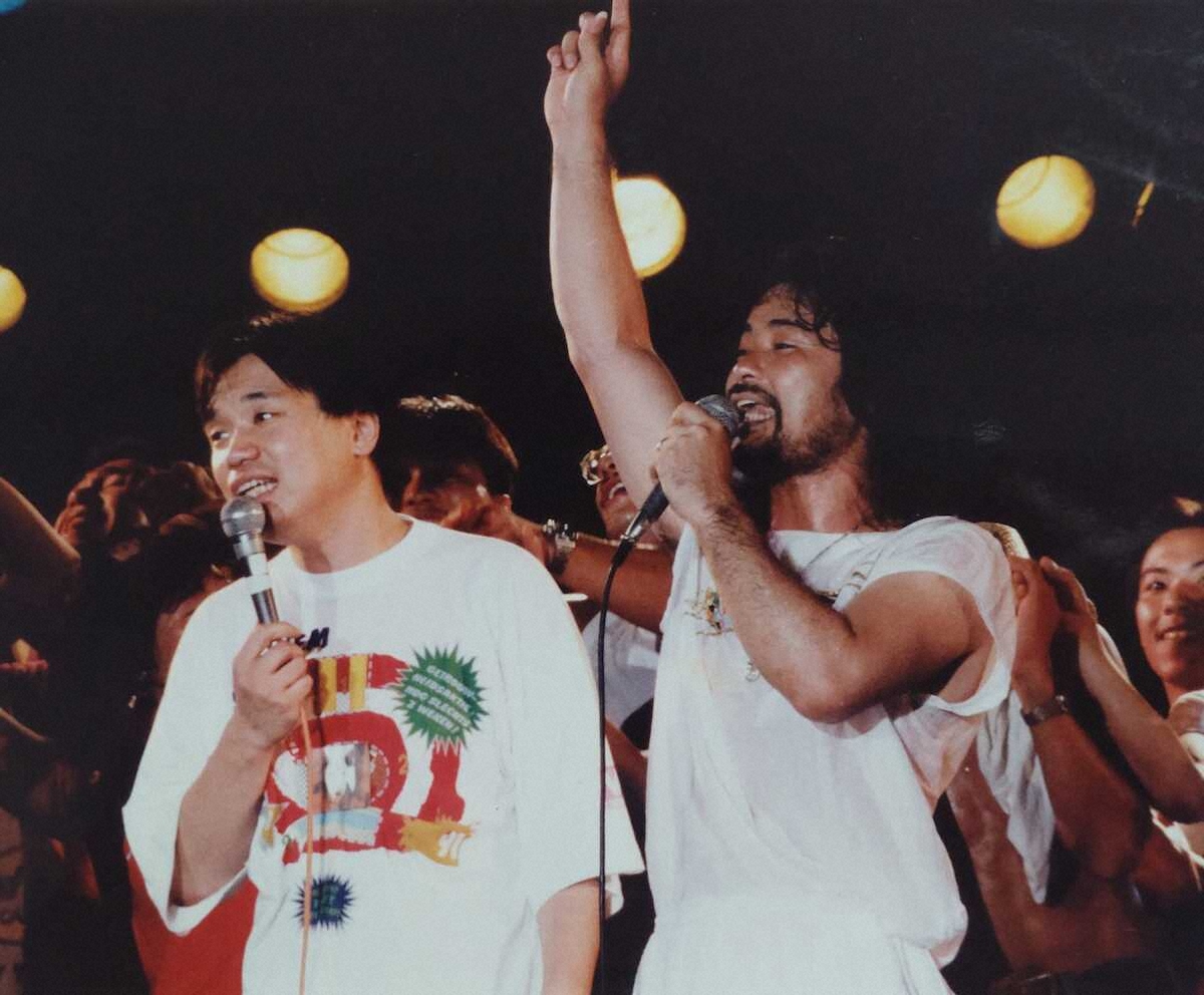 【画像・写真】河内家菊水丸、喜納昌吉と四半世紀ぶり共演　父が師匠でロックとの融合にシンパシー…当時から意気投合