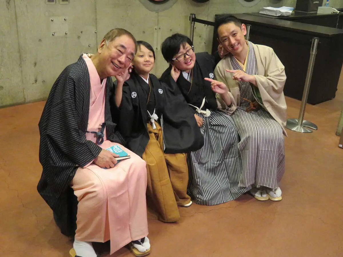 【画像・写真】三遊亭好楽　喜寿祝いに2年半ぶり3代競演「私の方が場慣れしていません」