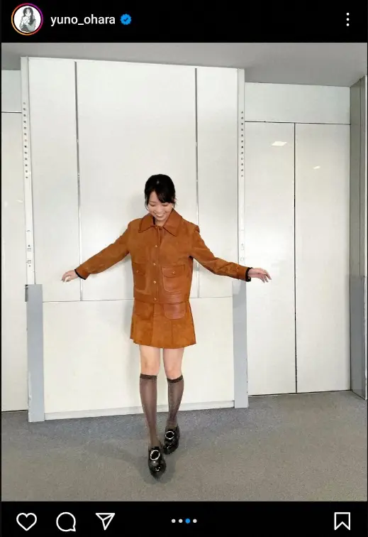 【画像・写真】大原優乃　“一目惚れ”ミニスカショット公開に「大人可愛くなってる」「綺麗さ最強、可愛さ最高」