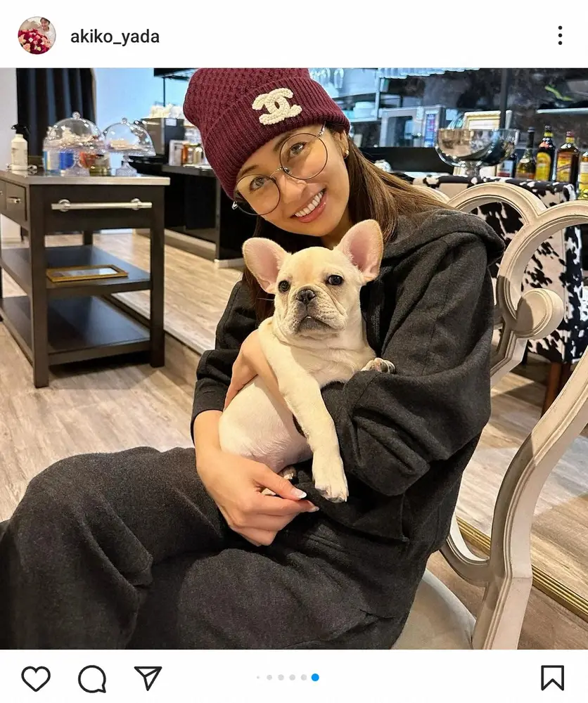 【画像・写真】矢田亜希子　家族にお迎え？「呼び名はべっちゃん」2ショットに「可愛すぎる」「愛くるしい」の声