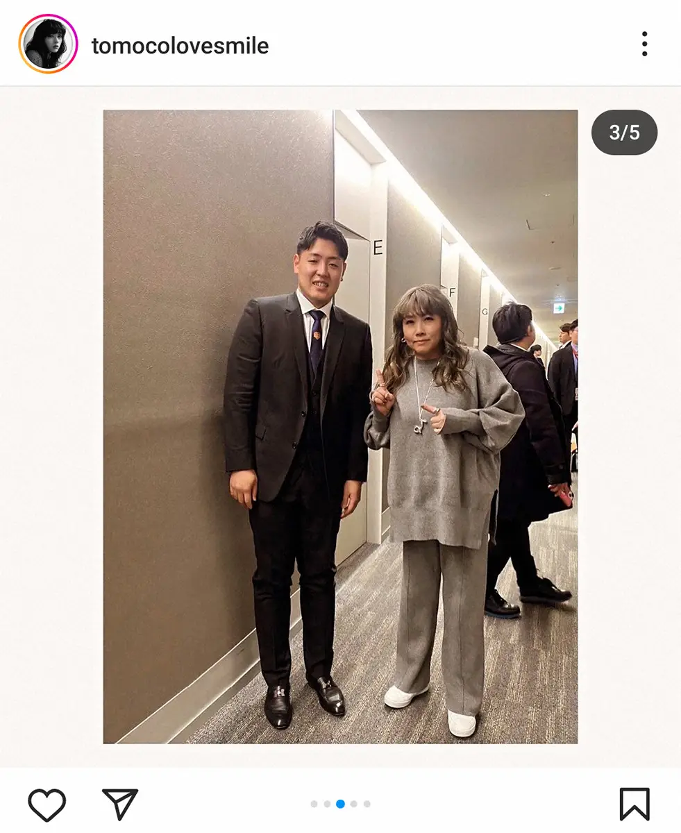 【画像・写真】海原ともこ　M-1初審査員で「1番心配して応援してくれた」人明かす　「貴重な経験させて頂きました」