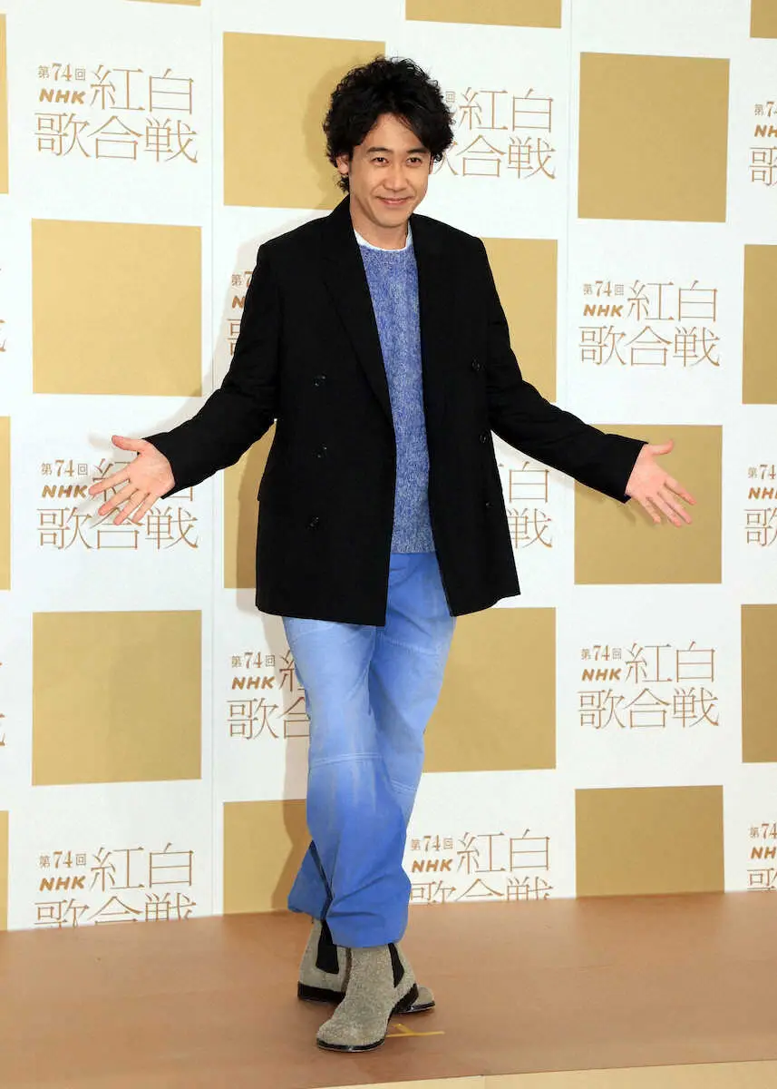【画像・写真】【紅白リハ】大泉洋　歌手として初出場も前半トリに「どんどん緊張感が…」　福山雅治からもプレッシャー