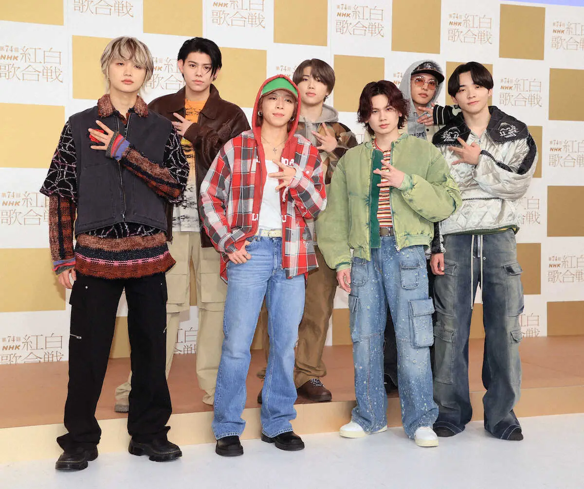 【画像・写真】【紅白リハ】BE:FIRST　坂本冬美の熱唱に「振り飛んじゃいました～」ツッコミ続々