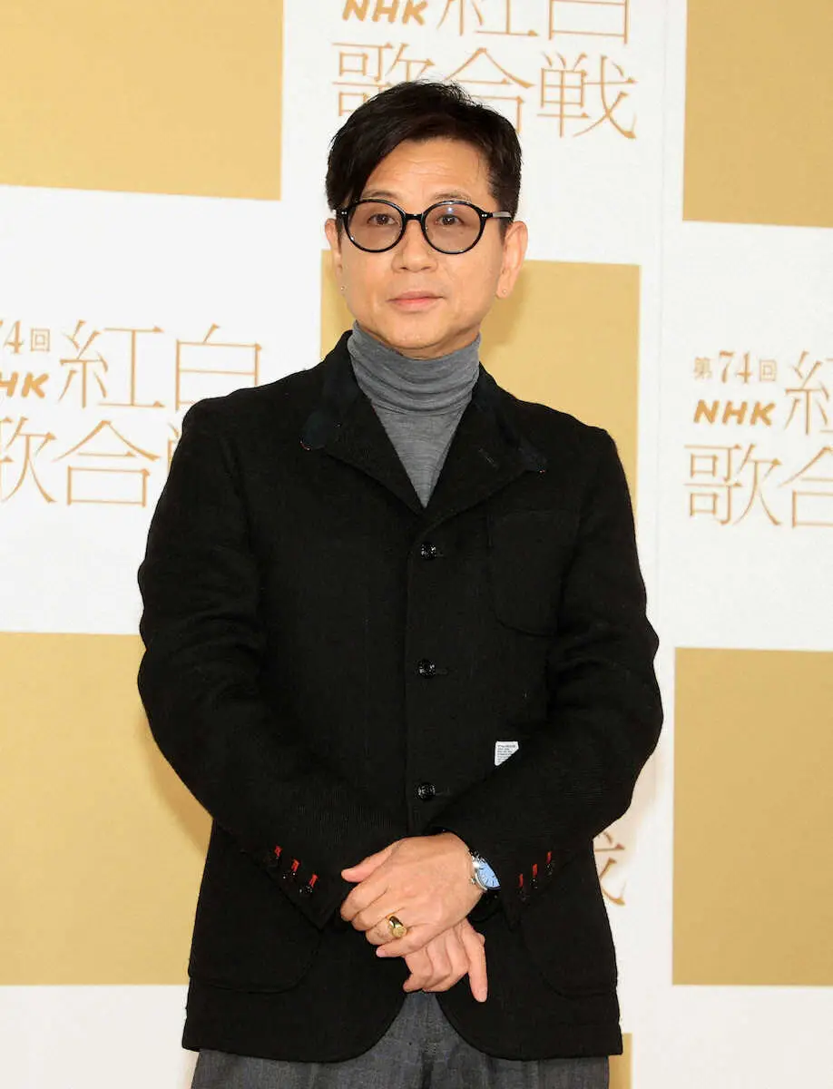 【画像・写真】【紅白リハ】61歳・藤井フミヤのアンチエージング　猪木さん名言引用「とりあえず健康で歌えれば」