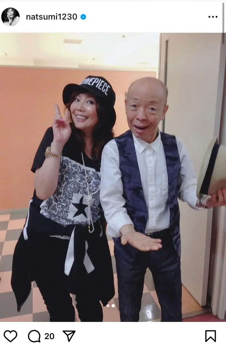 【画像・写真】小川菜摘、坂田利夫さんを追悼「ダンディで、お洒落で、優しくて、面白くて、可愛らしい師匠」