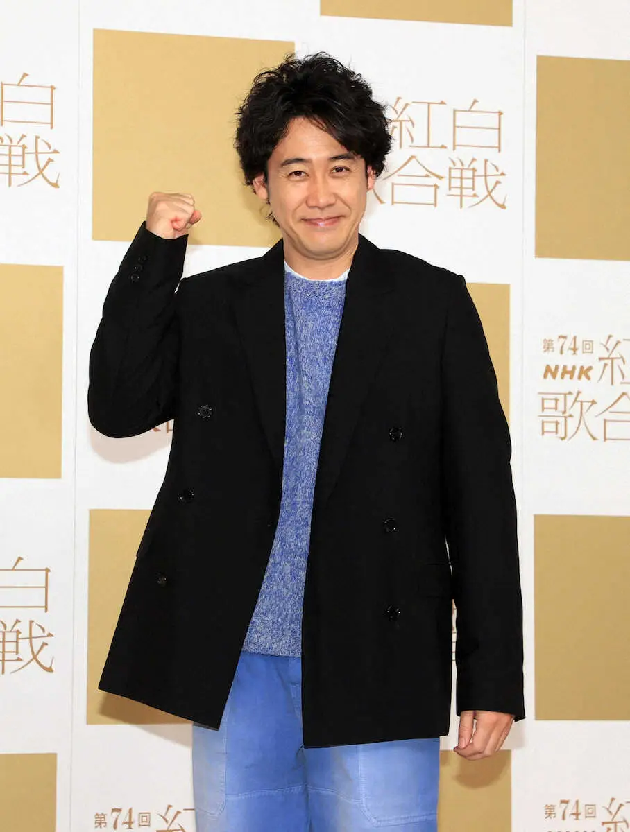 【画像・写真】【紅白】大泉洋　前半トリ飾るも腰が抜けた?「歌手としてはもういい。この緊張に耐えられない」