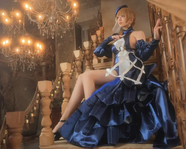 【画像・写真】コスプレイヤーぽあ。『無期迷途』アリエル　創意工夫で完成したスカートのフリル【コスプレ図鑑】