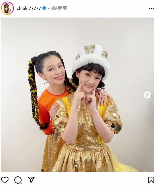 【画像・写真】千秋　ビビアン・スーと「2人合わせて100歳」紅白オフショット　「変わらず可愛い」の声