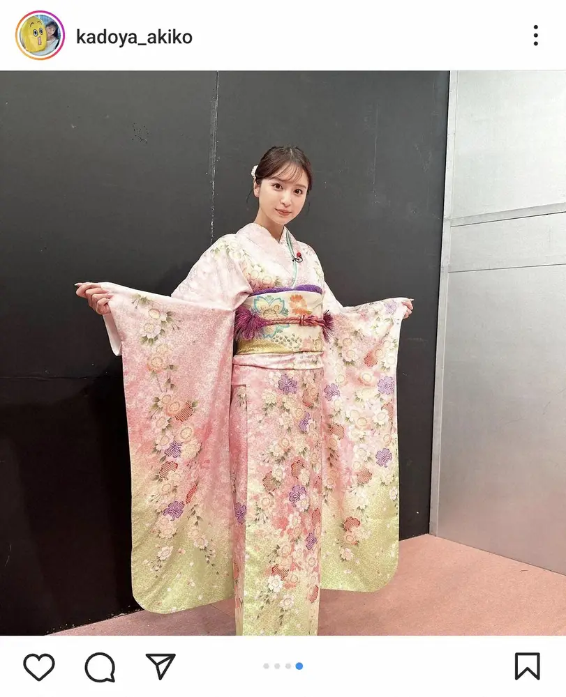 【画像・写真】テレ東・角谷暁子アナ　大みそかに胃腸炎「へろへろの年越しでした」も「パワーアップするのみ！」