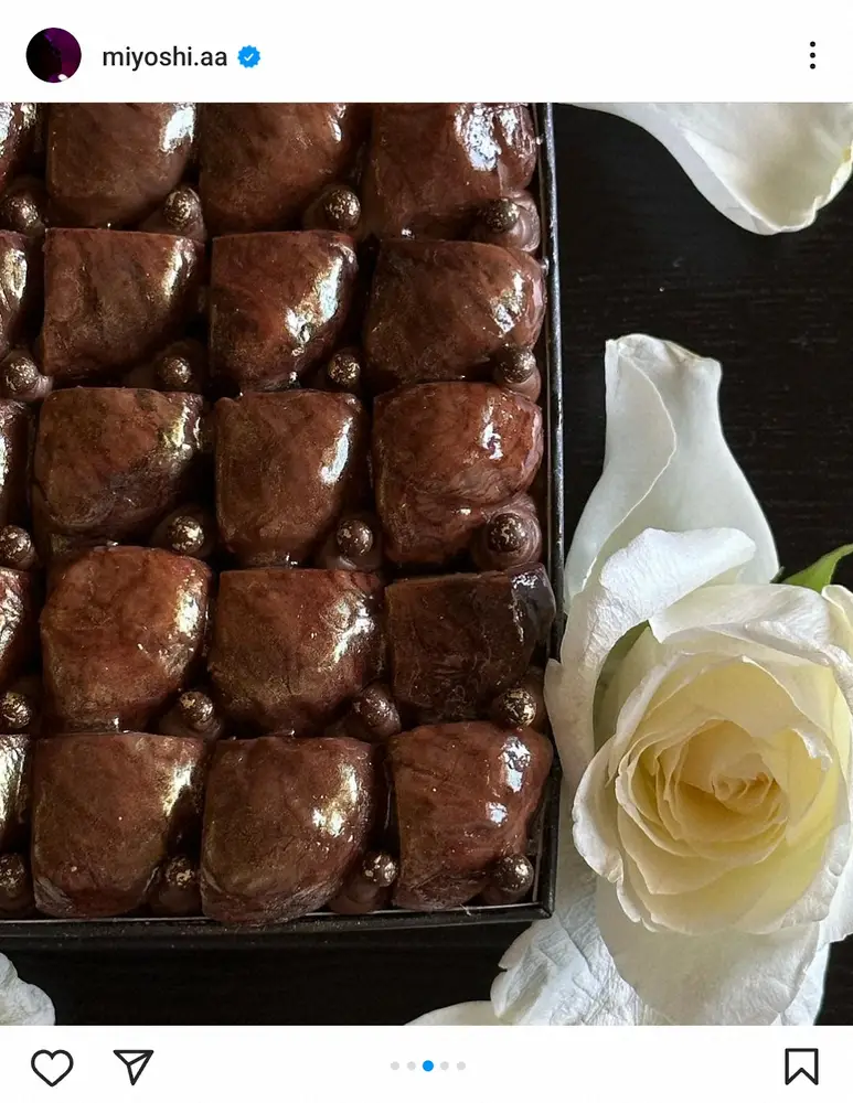 【画像・写真】三吉彩花　「もう少ししたら運動しますから」それでも食べたかったスイーツに「困りました美味しくて」