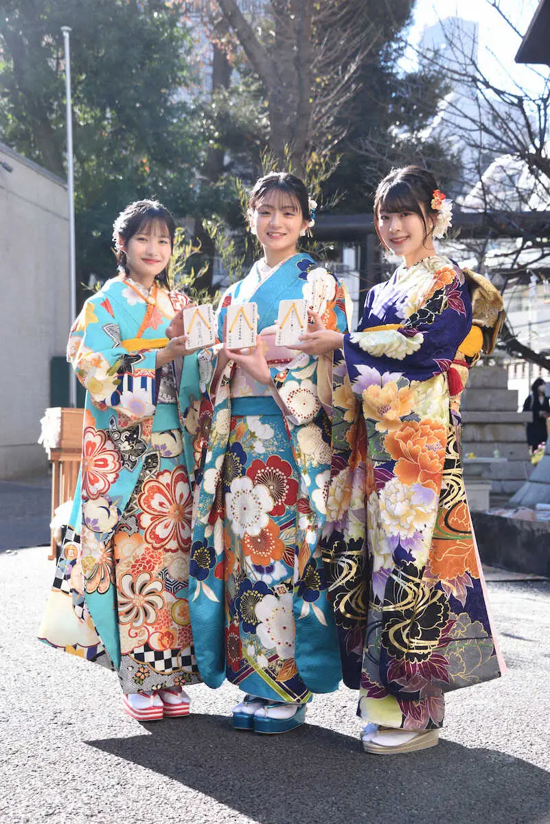 【画像・写真】僕青新成人メンバーが晴れ着で“晴天祈願”　西森杏弥「僕青の中間管理職に」