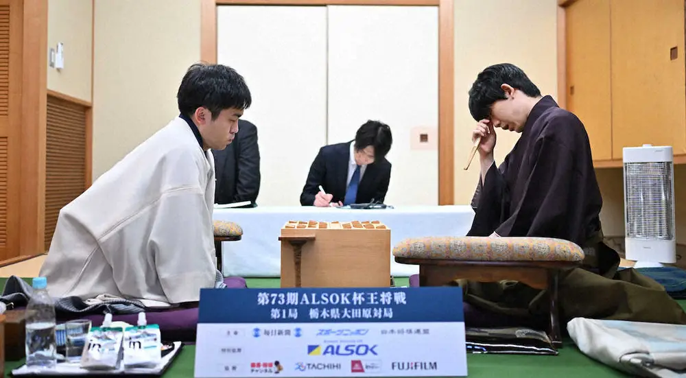 【画像・写真】王将戦・午後のおやつ　藤井王将と菅井八段がともに注文の品は…