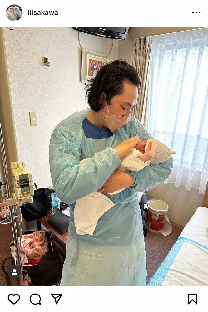 【画像・写真】元「ピスタチオ」小澤慎一朗に第2子誕生　妻の吉川莉早「なんでも面白がれる家族になれれば」