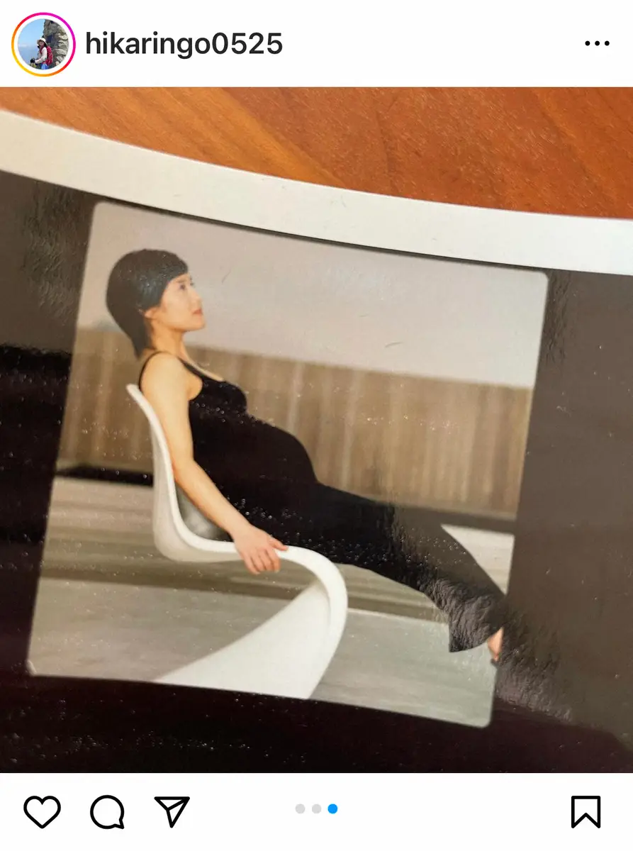 【画像・写真】石田ひかり　篠山紀信さん撮影のマタニティーフォト公開　お腹の中にいた娘が成人式「人生の宝物です」