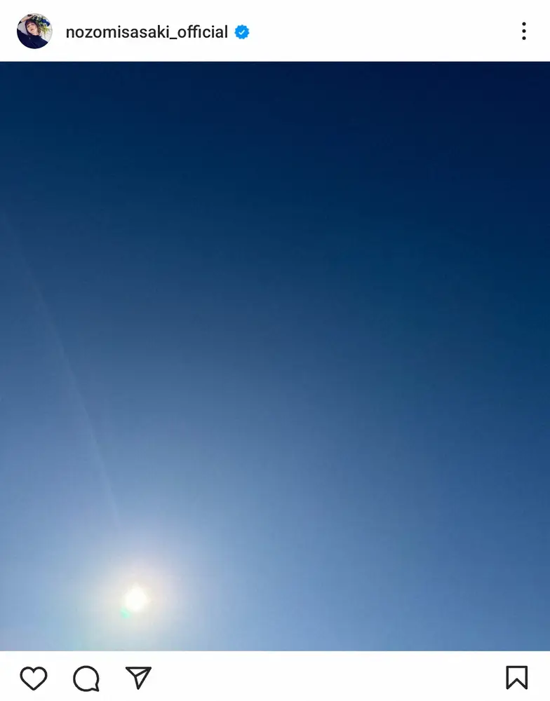 【画像・写真】佐々木希がインスタ再開を報告　「私の思いなんて書いても…」と悩みながらも、被災地に寄り添い