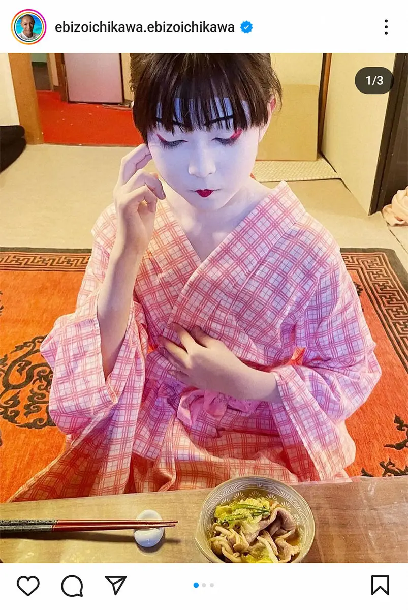 【画像・写真】市川團十郎　12歳の長女・ぼたんが「大きくなったなー」と感じた瞬間披露に「色気を感じる」の声も