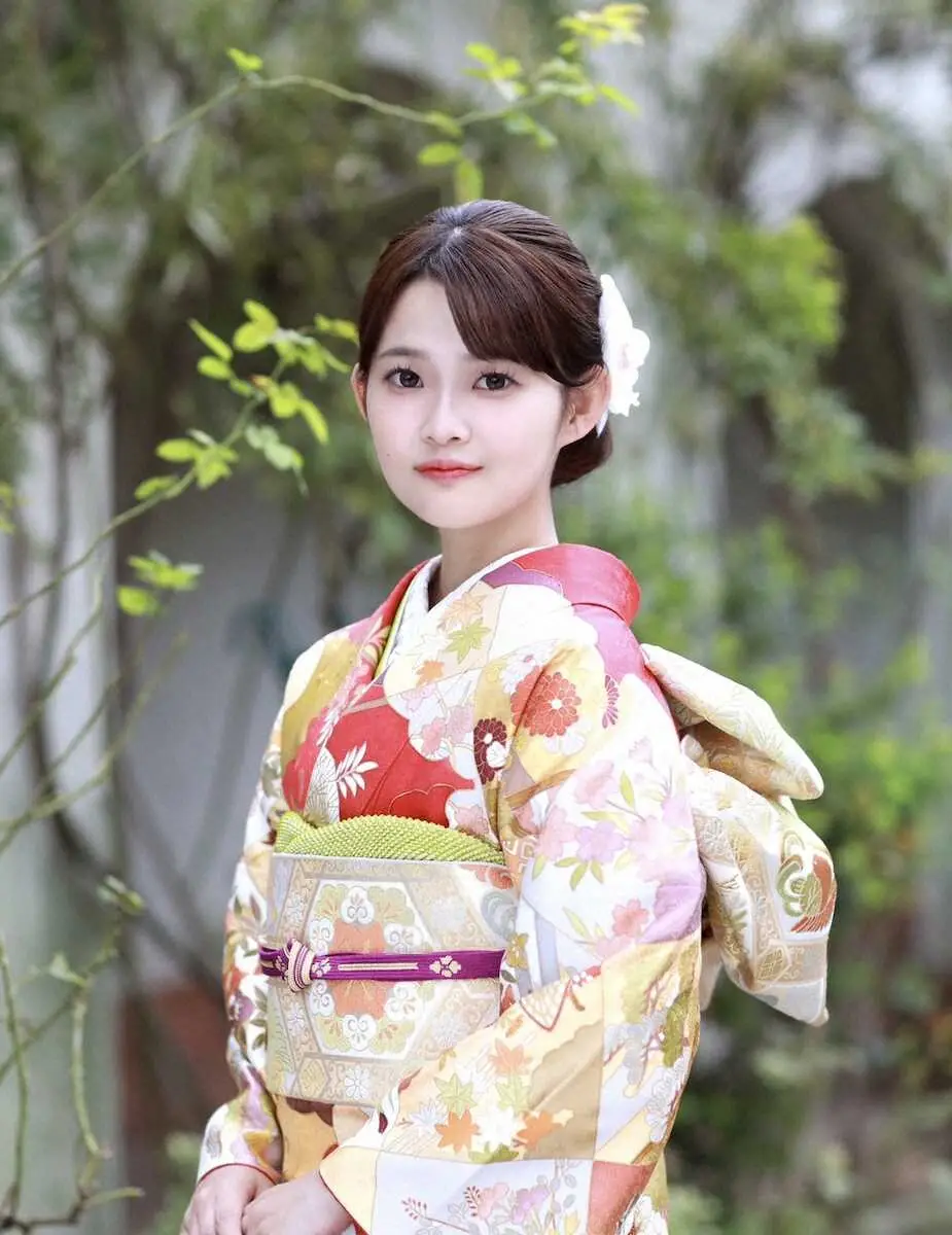 【画像・写真】【1・22ミス日本決定　ファイナリスト（8）】竹原朋花さん　お茶農家の娘、継承したい文化