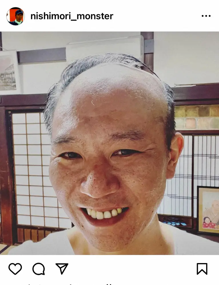 【画像・写真】モンエン西森「やり過ぎた…」衝撃的なヘアスタイル公開「どゆこと？！」とファンもビックリ