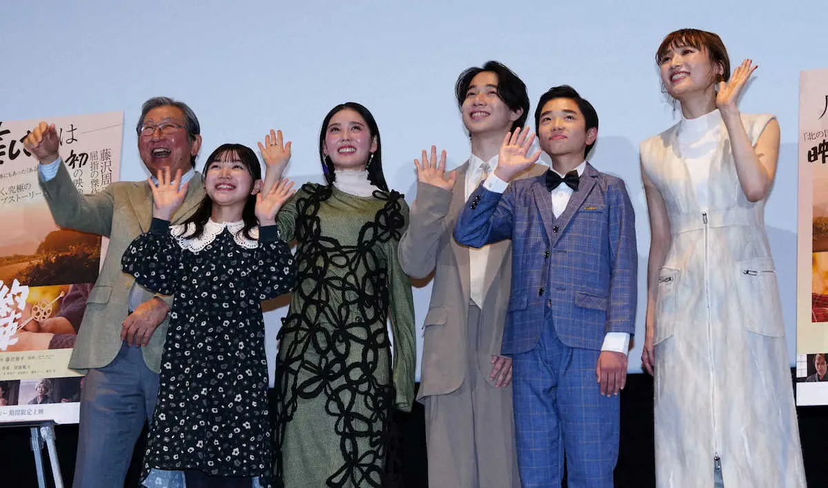 【画像・写真】片岡千之助＆北香那が感激　「全てが見どころ」　橋ものがたり「約束」完成披露上映会