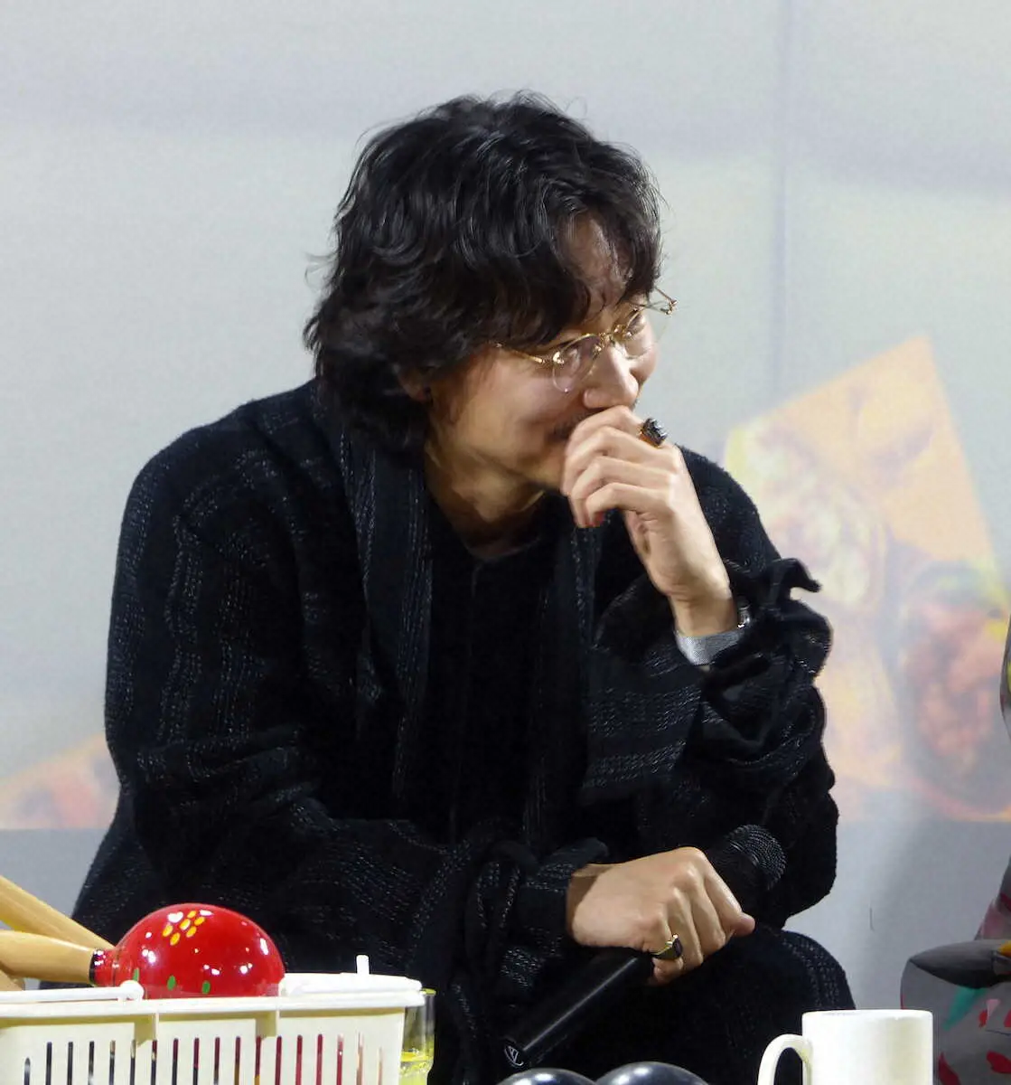 【画像・写真】綾野剛　主演映画「カラオケ行こ！」公開記念イベント　自らの熱唱シーンに思わず照れ笑い