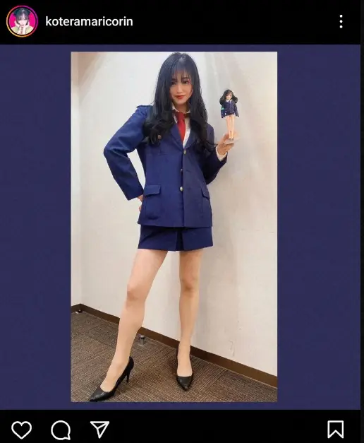 【画像・写真】“可愛すぎる新喜劇女優”小寺真理　ミニスカ・コーデ披露に「吉本所属と思えない！」「美脚最高！」