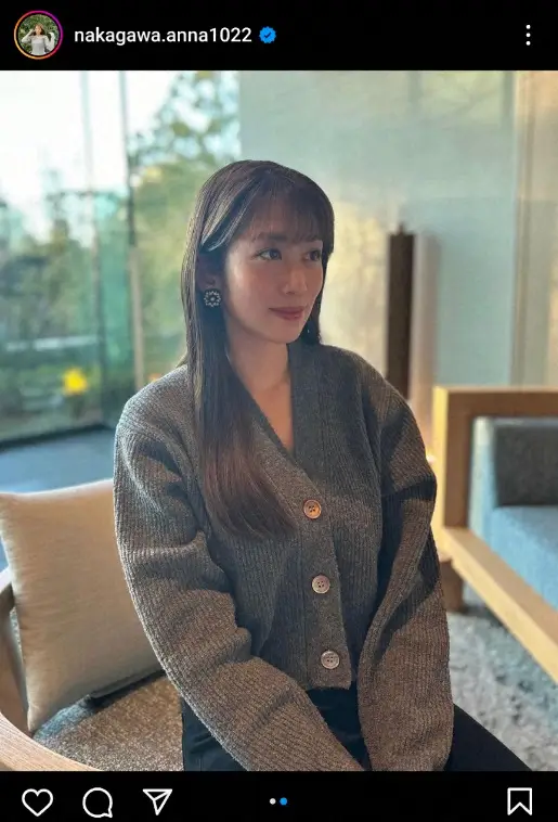 【画像・写真】NHK中川安奈アナ　スキニーパンツ姿披露に「脚ほそ」「スタイル良すぎ」「パンツの概念が変わる！」