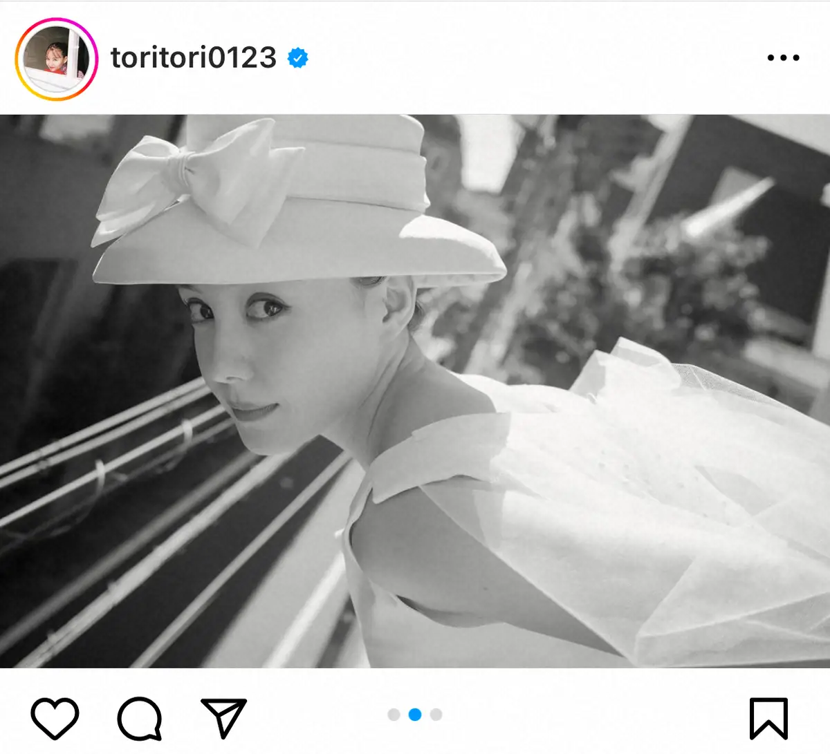 【画像・写真】結婚発表のトリンドル玲奈　新たなウエディングフォトを公開し反響「綺麗すぎて見惚れる」の声