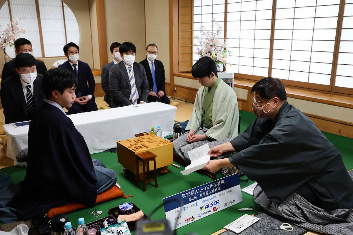 【画像・写真】藤井王将の封じ手は「4六角」　王将戦第2局再開