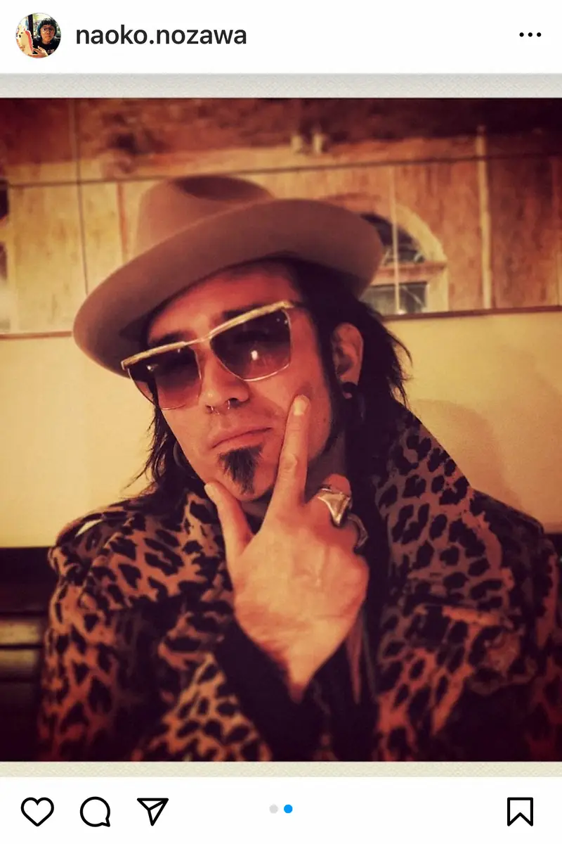 【画像・写真】野沢直子　再婚予定のパートナー・バンド仲間とのファンキーな2ショット披露「私の人生第3ラウンド」