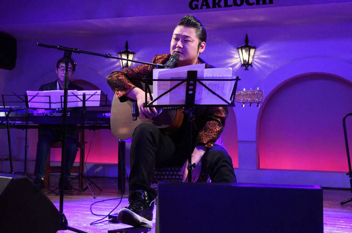 【画像・写真】村木弾　新曲「暴れ船」発売記念ライブ開催　来年デビュー10周年へ「歌に磨きをかける」