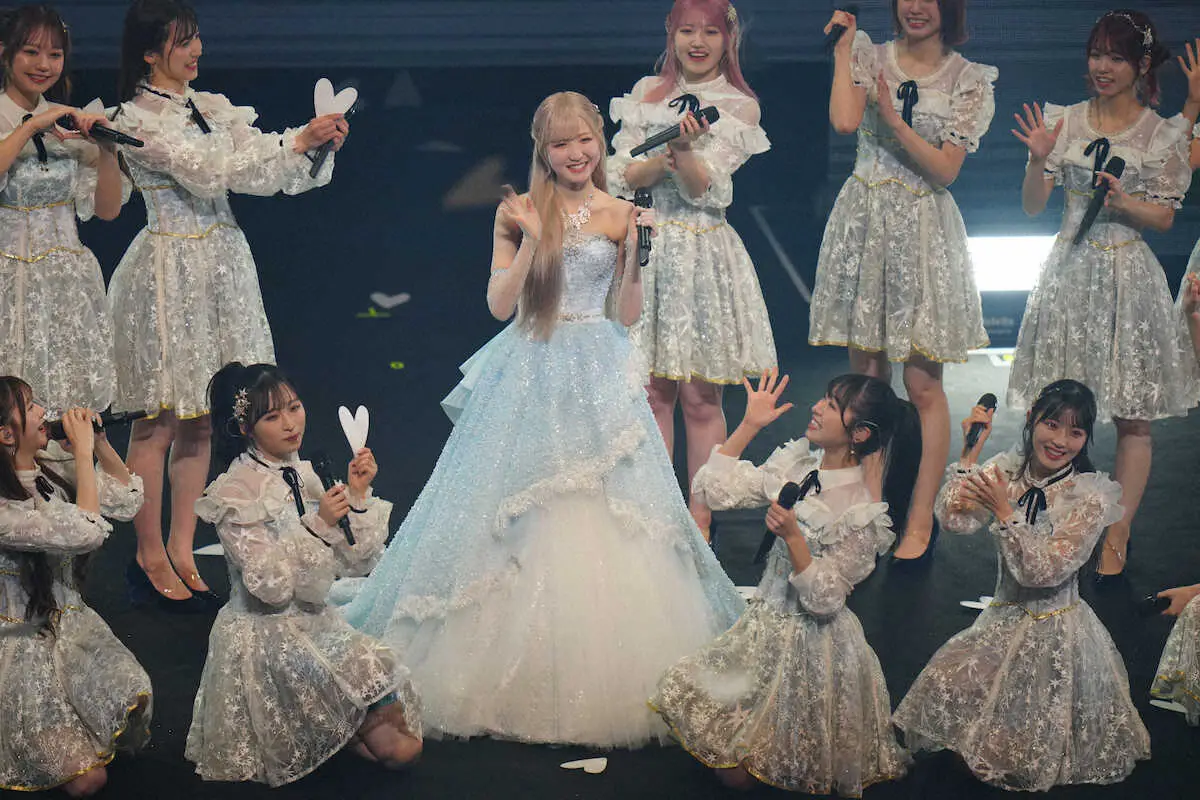 【画像・写真】アンコールでパフォーマンスする本田仁美（撮影・島崎忠彦）