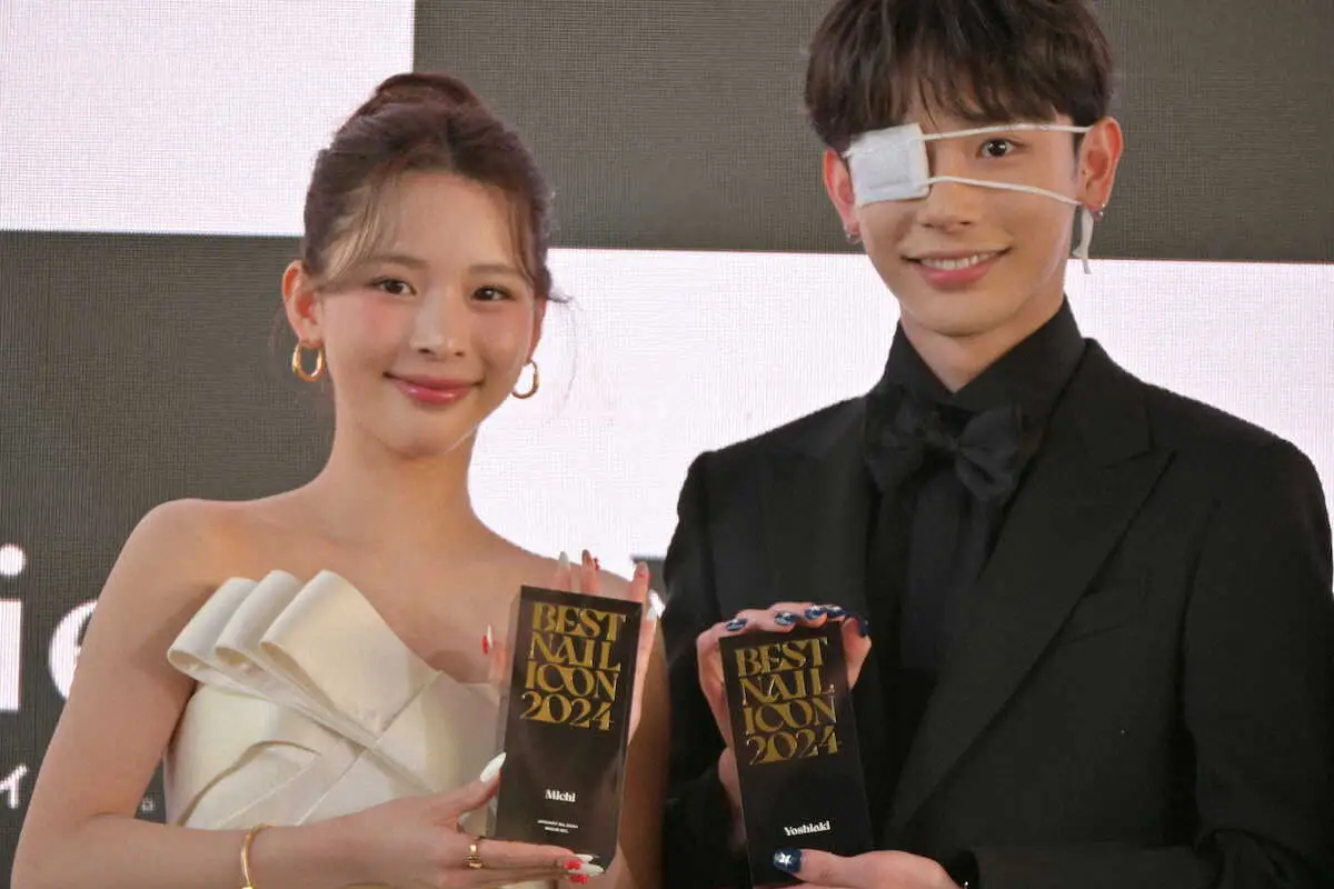 【画像・写真】姉弟モデル「よしミチ」ミチ　ネイルは「お守り」　多くの人に「ネイルの良さ、心地良さを…」
