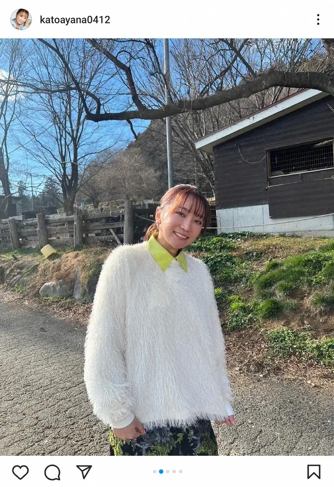 【画像・写真】加藤綾菜　「キャンドルにハマってる」ほっこり投稿もその衝撃理由に「疲れてる？」「無理しないで」の声