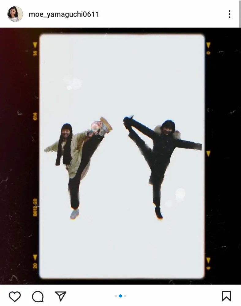 【画像・写真】山口もえ　「しらふです」安藤サクラとの2ショットに「真似できない」「めっちゃすごい」の声