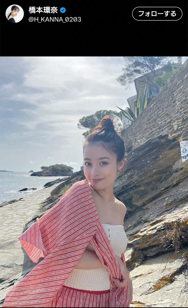 【画像・写真】橋本環奈　25歳に！今年の抱負は「健康です」　両肩出しキュートな姿に「可愛すぎんか！」の声